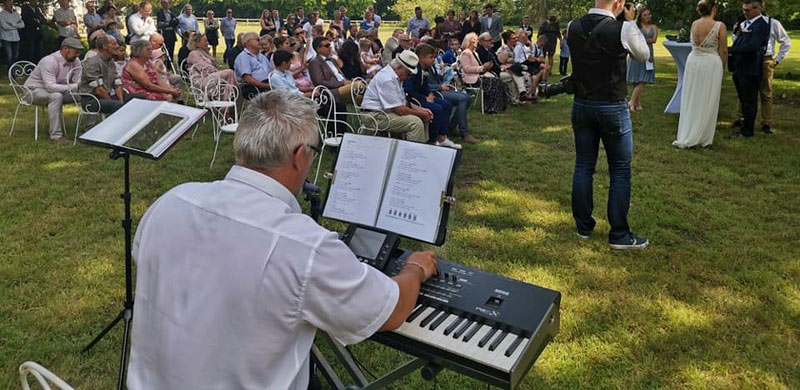 Animation musicale cérémonie mariage près de Calais